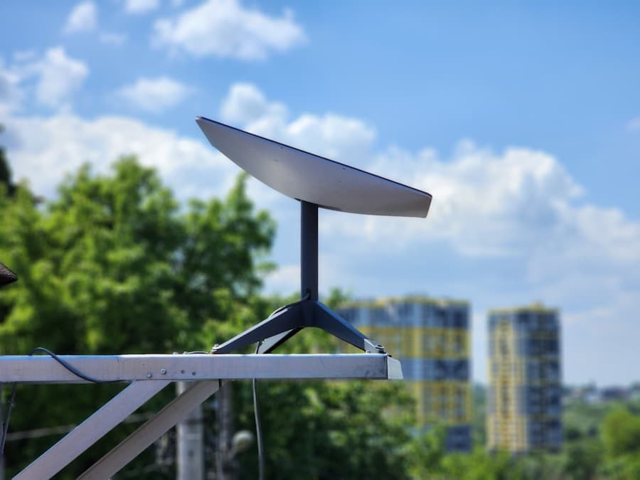 Starlink dish installed on roof — Pennine Plus Yorkshire